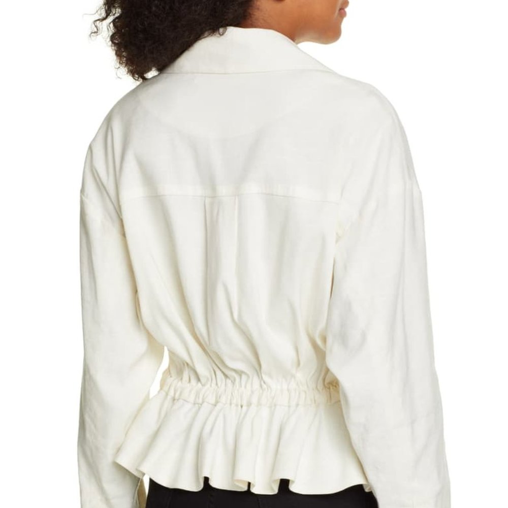 Veronica Beard $595 Magni Linen Blend Jacket NWT - Picture 2 of 7